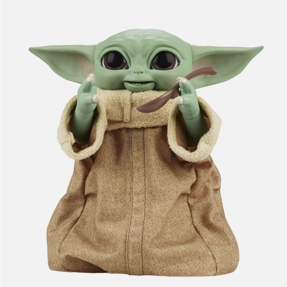 💚 GALACTIC SNACKIN GROGU INTERACTIVE TOY SET 💚 - Picture 7 of 10